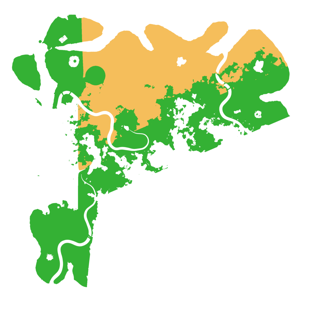 Biome Rust Map: Procedural Map, Size: 4250, Seed: 1523781051