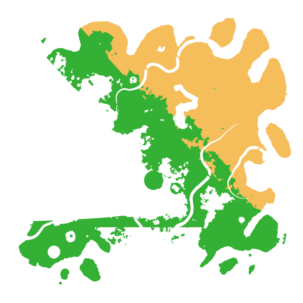 Biome Rust Map: Procedural Map, Size: 4250, Seed: 40648407