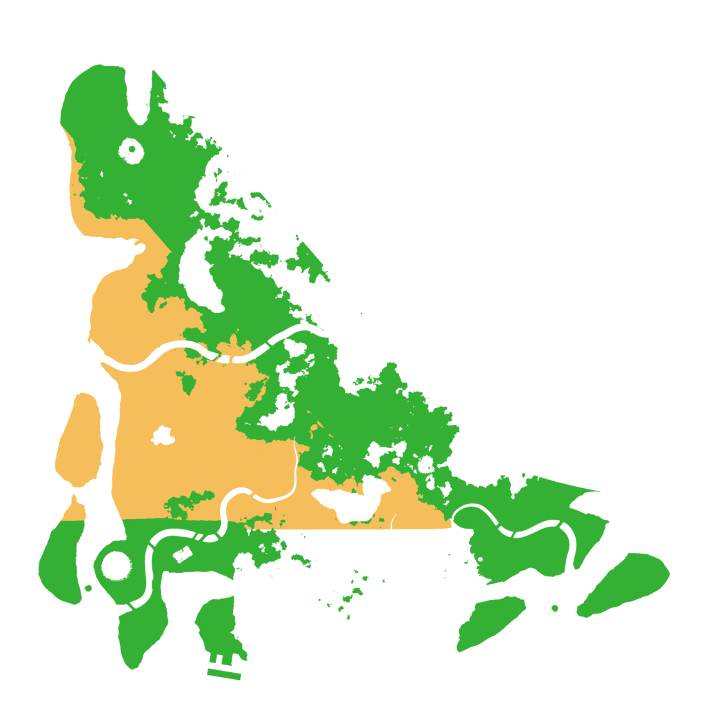 Biome Rust Map: Procedural Map, Size: 4250, Seed: 1486961134