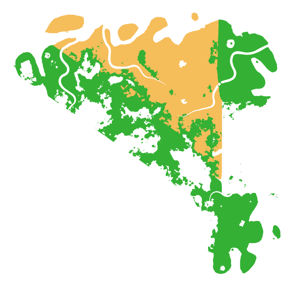 Biome Rust Map: Procedural Map, Size: 5250, Seed: 1230646500
