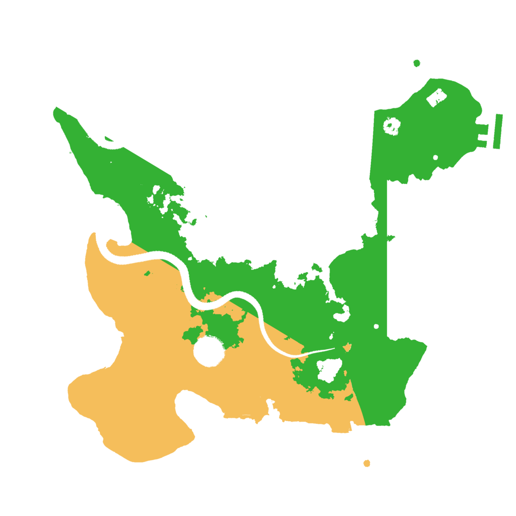 Biome Rust Map: Procedural Map, Size: 3000, Seed: 973281282