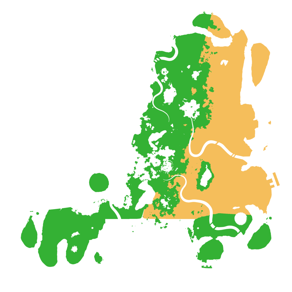 Biome Rust Map: Procedural Map, Size: 4250, Seed: 310416328