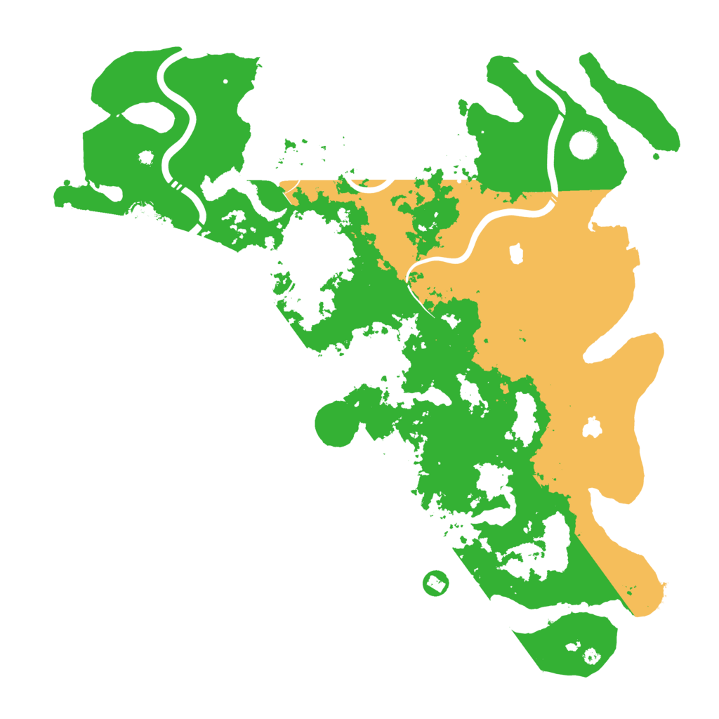 Biome Rust Map: Procedural Map, Size: 4500, Seed: 1592293689
