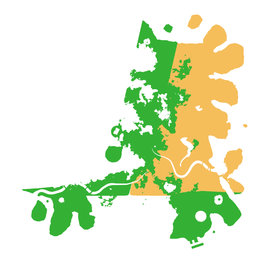 Biome Rust Map: Procedural Map, Size: 4250, Seed: 20260904