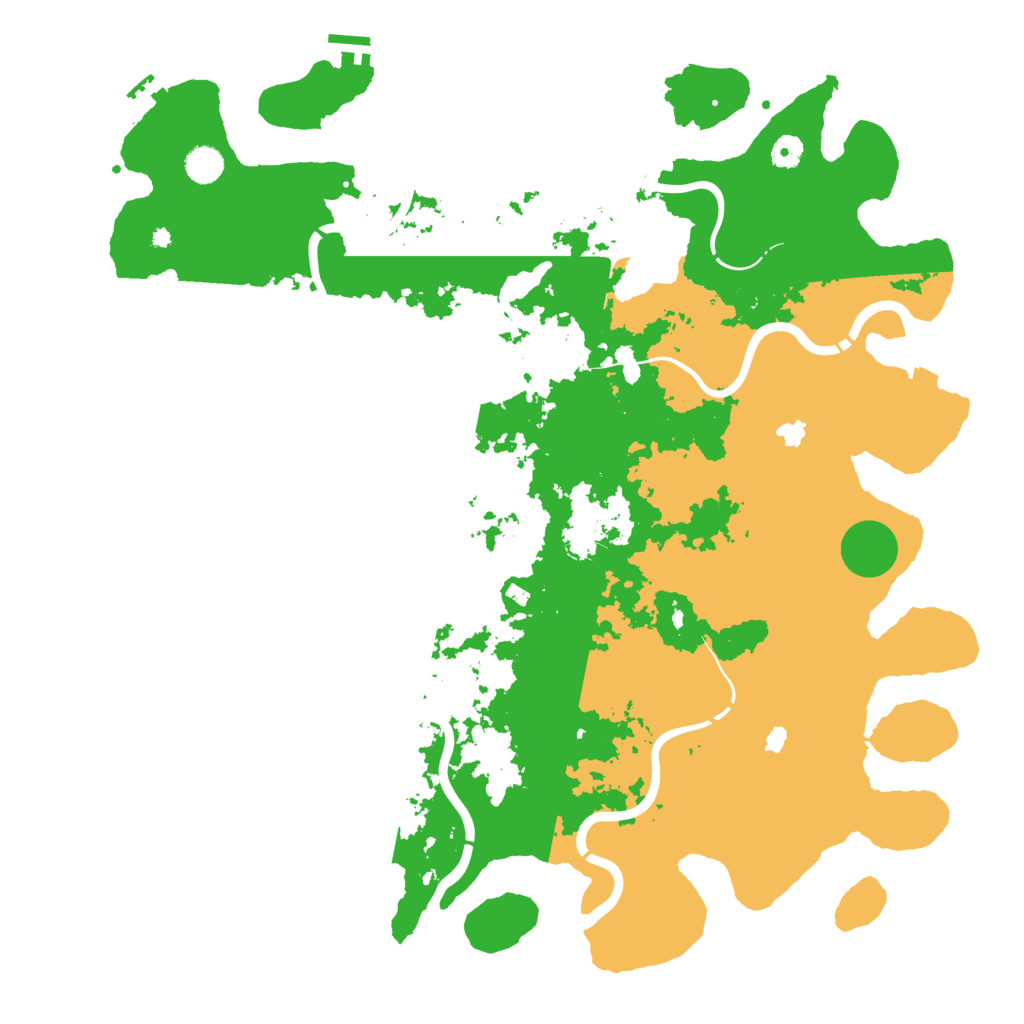 Biome Rust Map: Procedural Map, Size: 4750, Seed: 847825