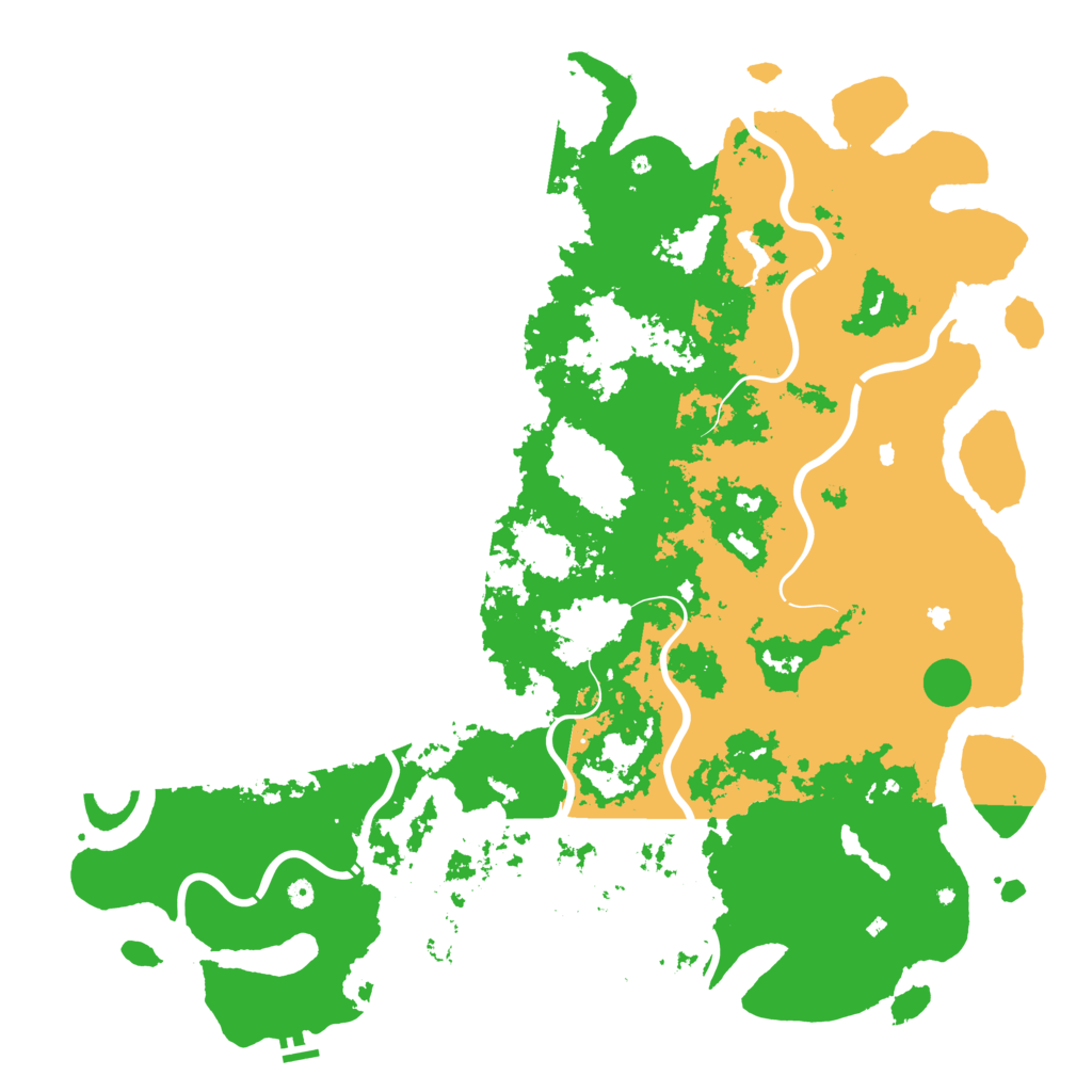 Biome Rust Map: Procedural Map, Size: 6000, Seed: 648398478