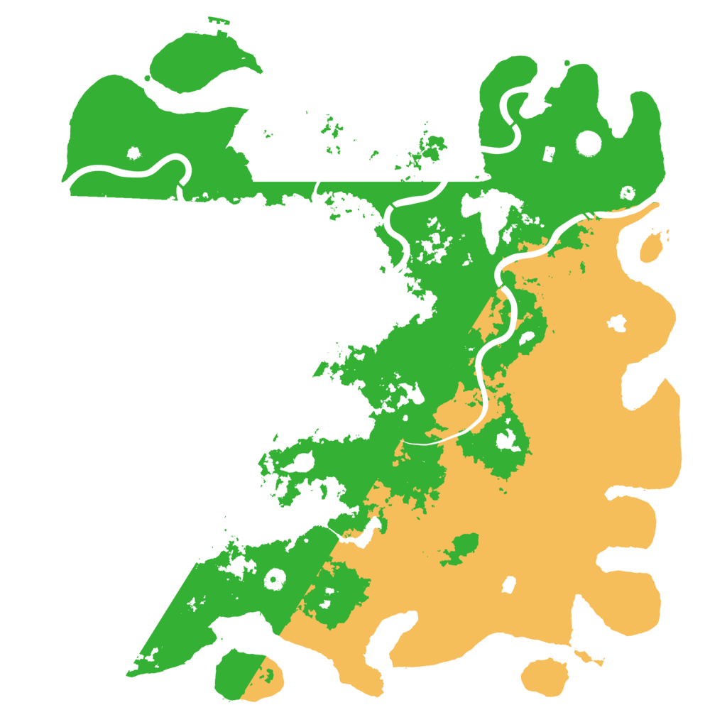 Biome Rust Map: Procedural Map, Size: 5000, Seed: 312678