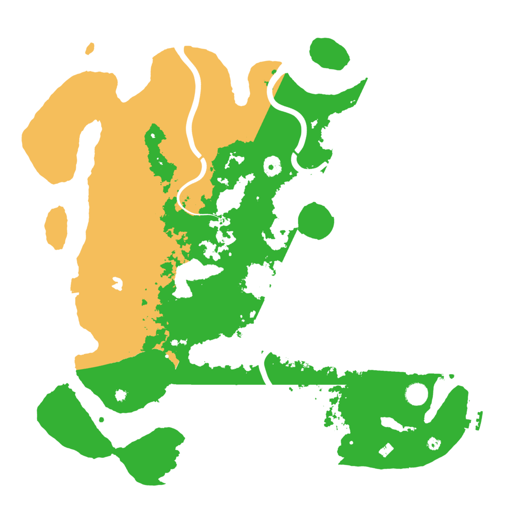 Biome Rust Map: Procedural Map, Size: 4000, Seed: 1577287181