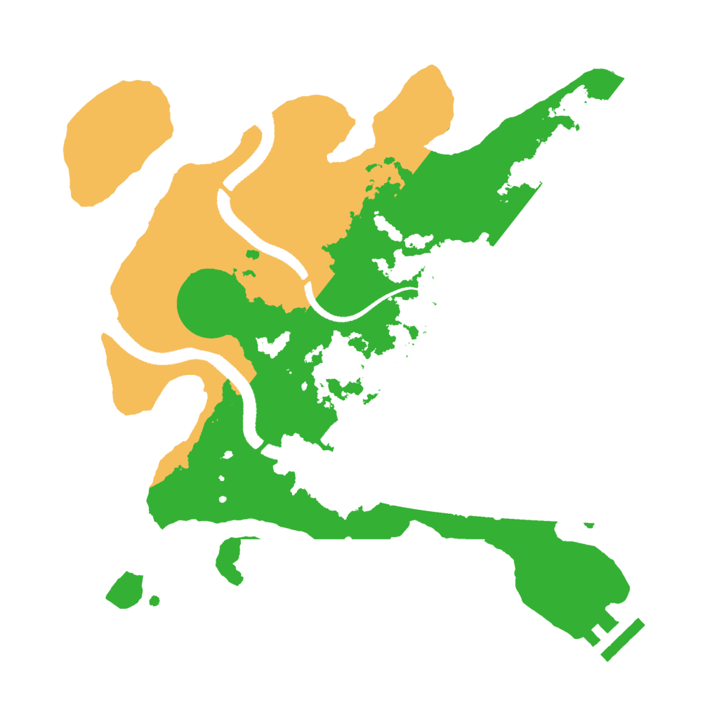 Biome Rust Map: Procedural Map, Size: 2750, Seed: 355880286