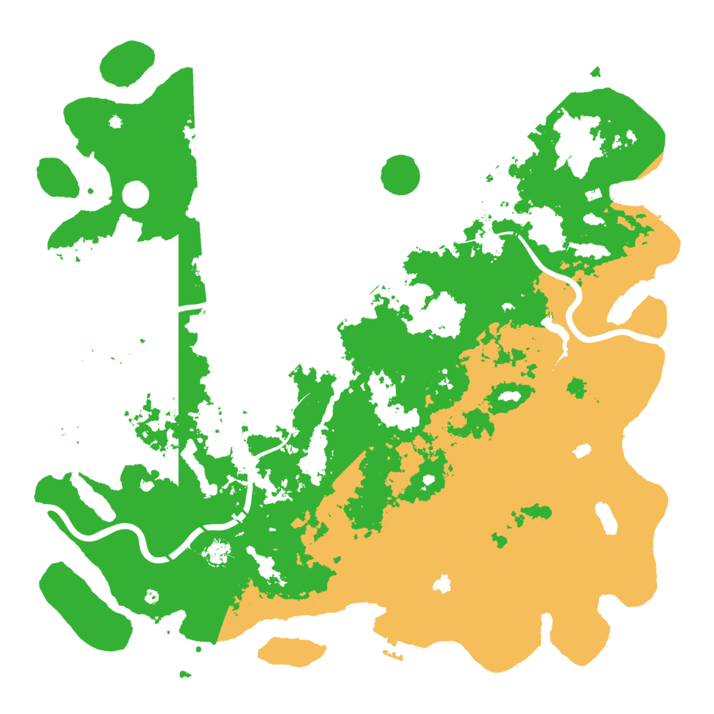 Biome Rust Map: Procedural Map, Size: 5000, Seed: 579000640