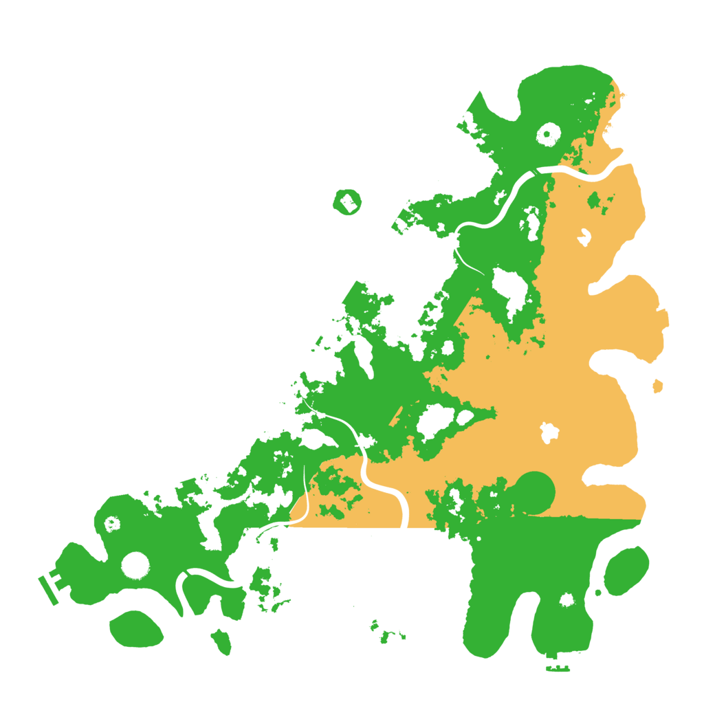 Biome Rust Map: Procedural Map, Size: 4500, Seed: 1550114088