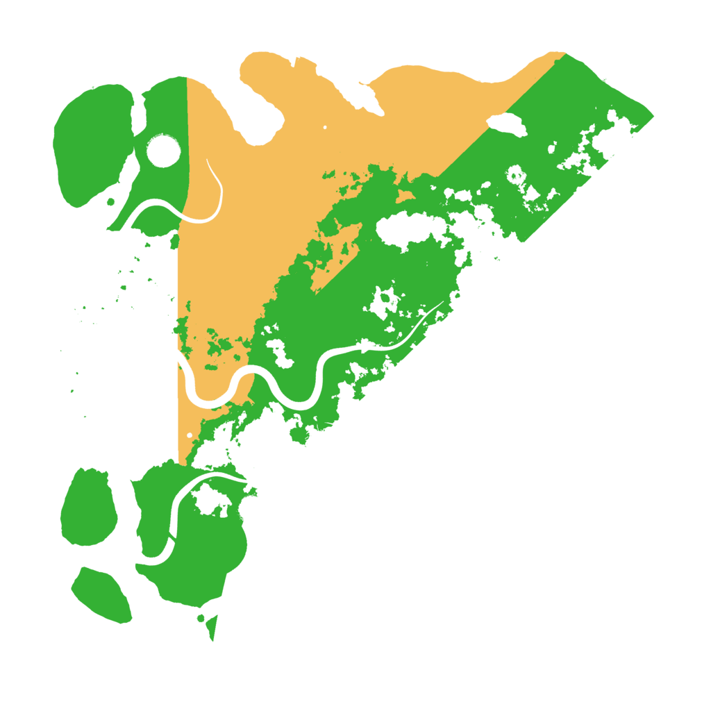 Biome Rust Map: Procedural Map, Size: 3800, Seed: 811982934