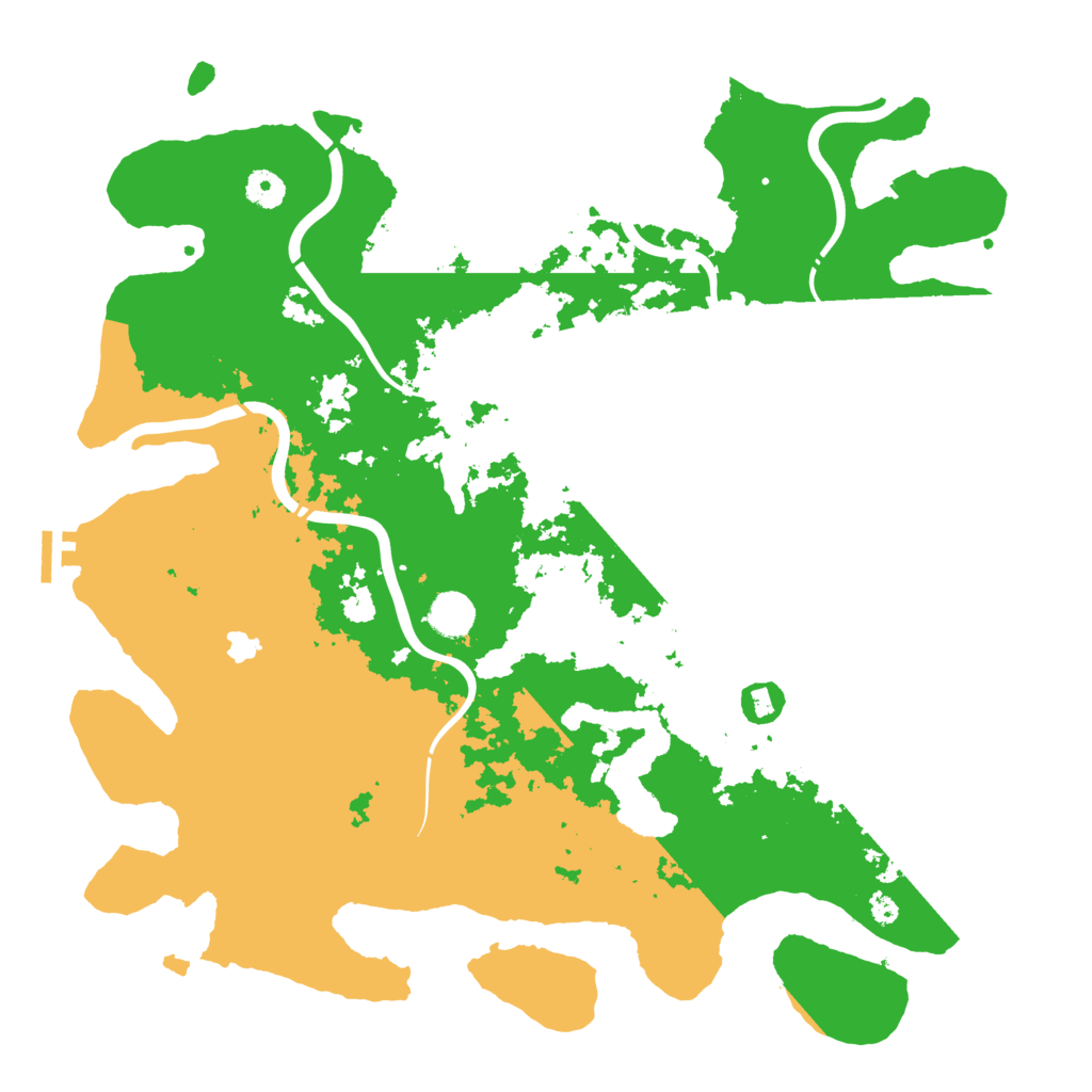 Biome Rust Map: Procedural Map, Size: 4250, Seed: 1289664600