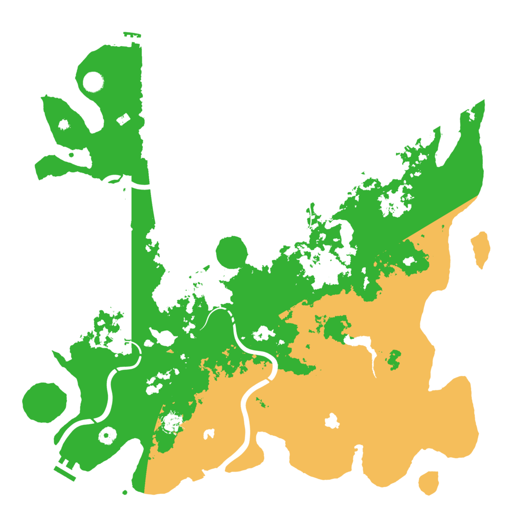 Biome Rust Map: Procedural Map, Size: 4500, Seed: 4939839