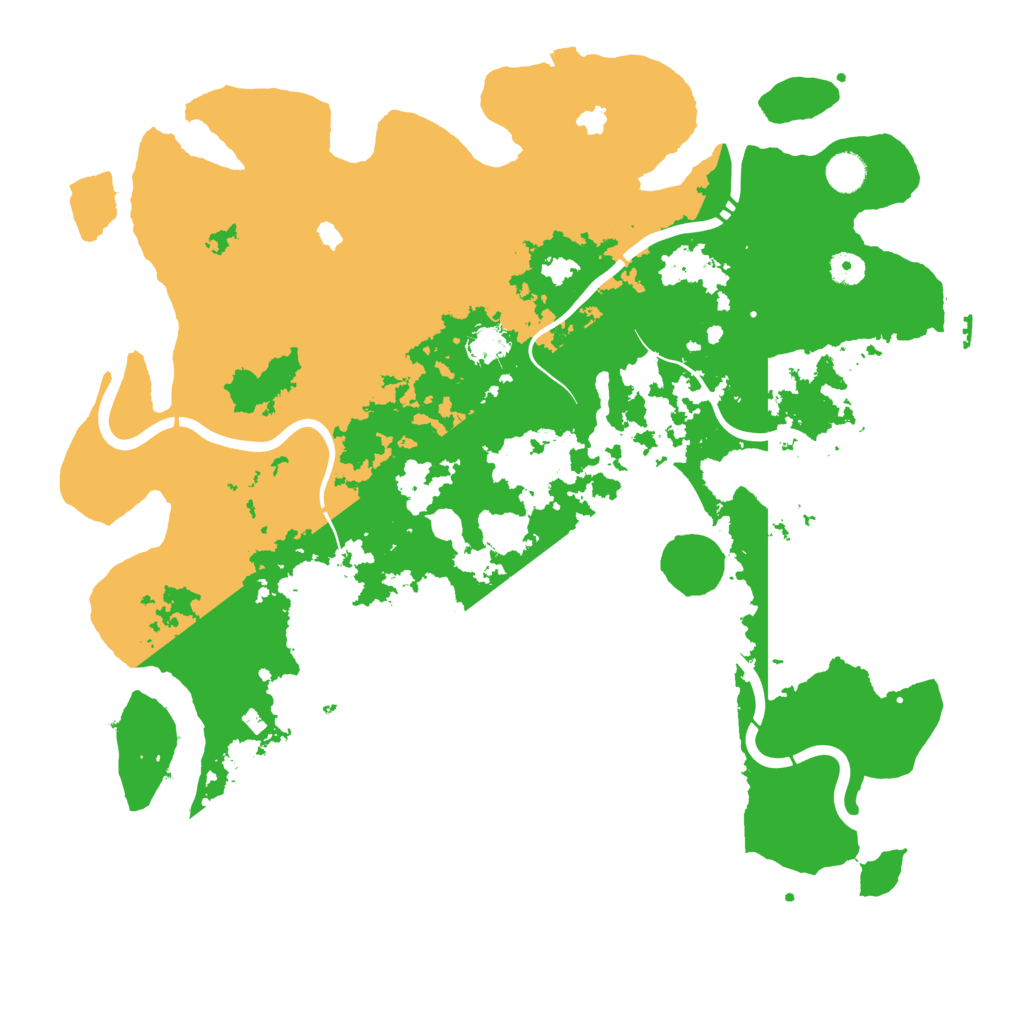 Biome Rust Map: Procedural Map, Size: 4500, Seed: 950625054