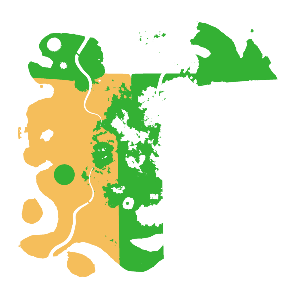 Biome Rust Map: Procedural Map, Size: 3750, Seed: 644912701