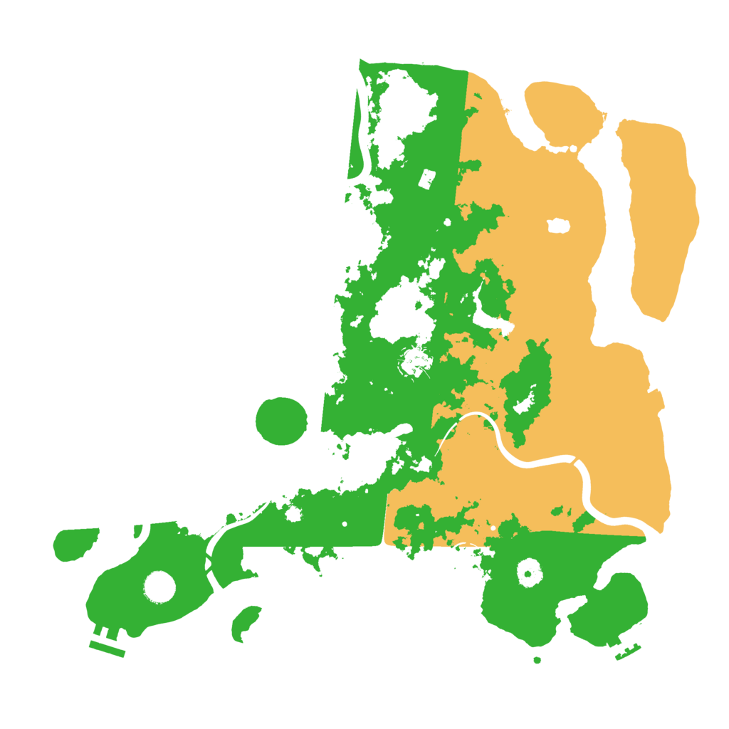 Biome Rust Map: Procedural Map, Size: 4050, Seed: 1650690241