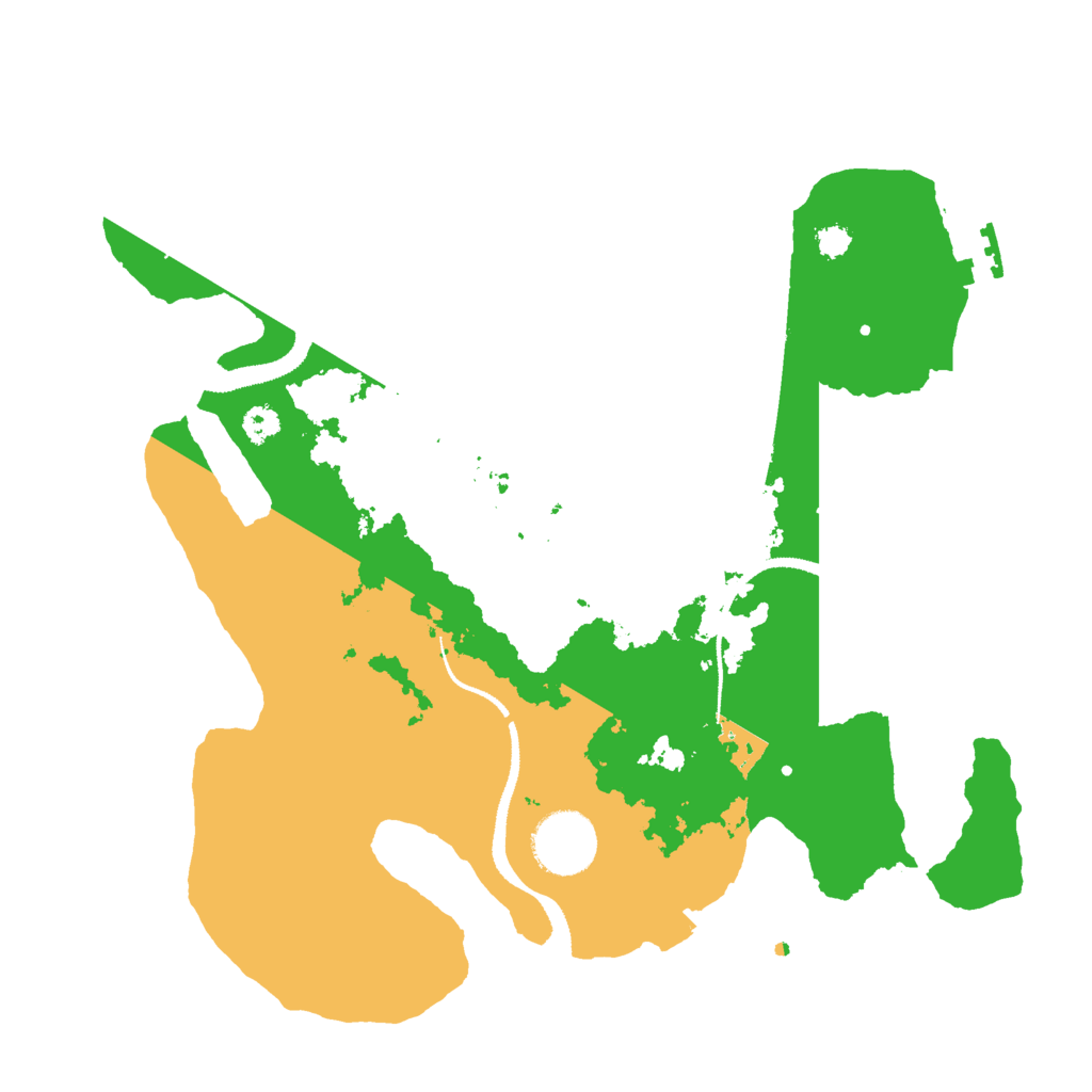 Biome Rust Map: Procedural Map, Size: 3000, Seed: 11700