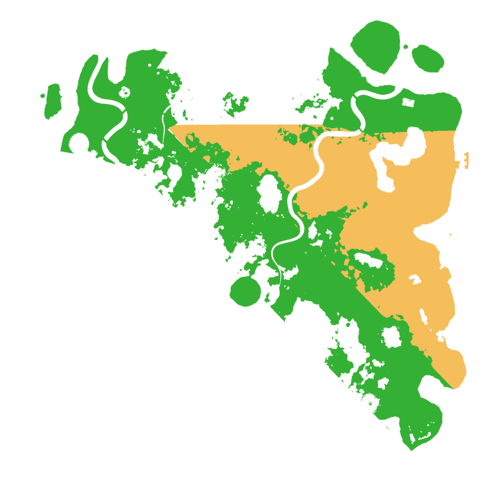 Biome Rust Map: Procedural Map, Size: 4500, Seed: 2092026