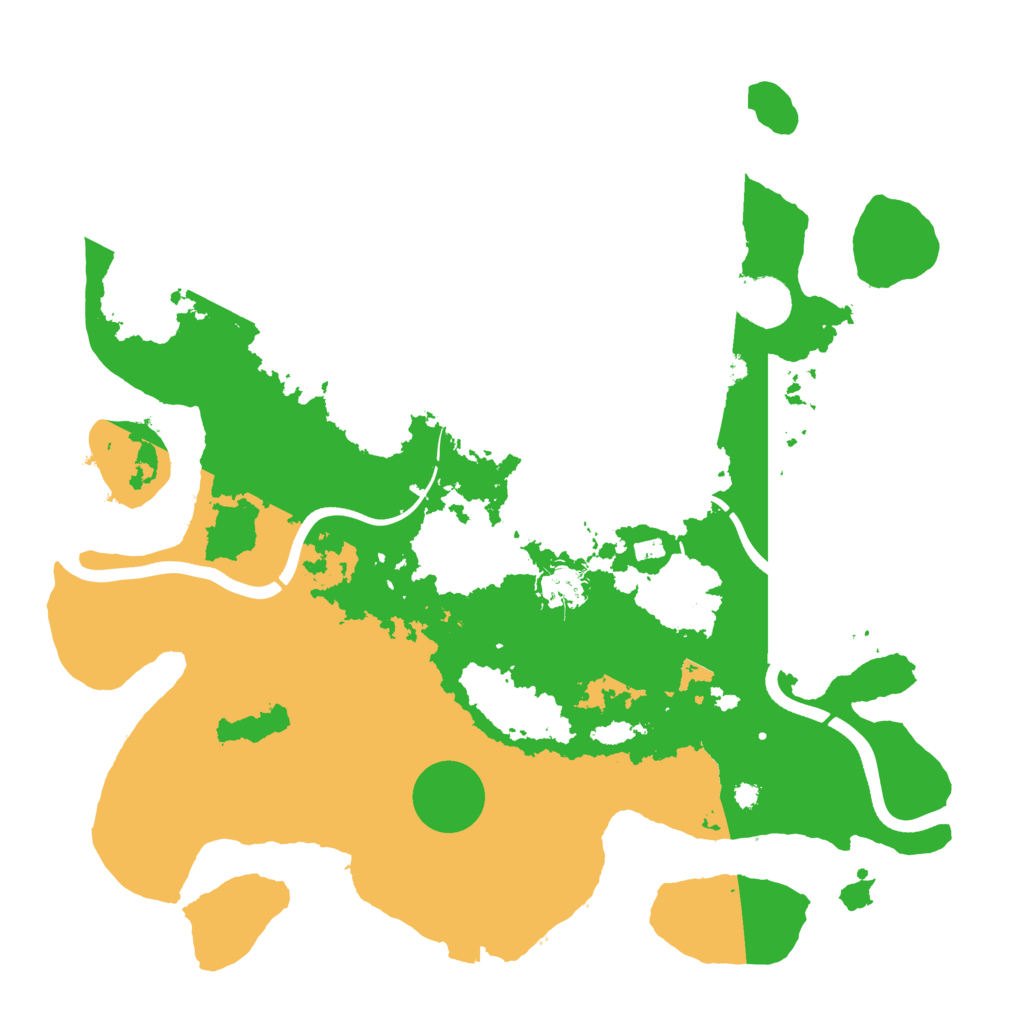 Biome Rust Map: Procedural Map, Size: 3750, Seed: 8875131