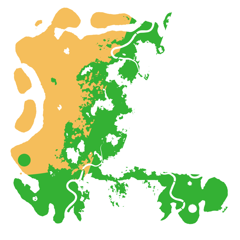 Biome Rust Map: Procedural Map, Size: 5000, Seed: 1695623931