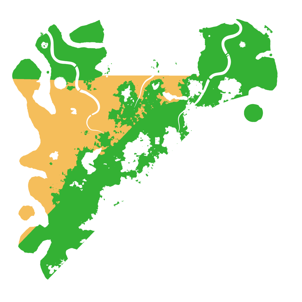 Biome Rust Map: Procedural Map, Size: 4500, Seed: 805413557
