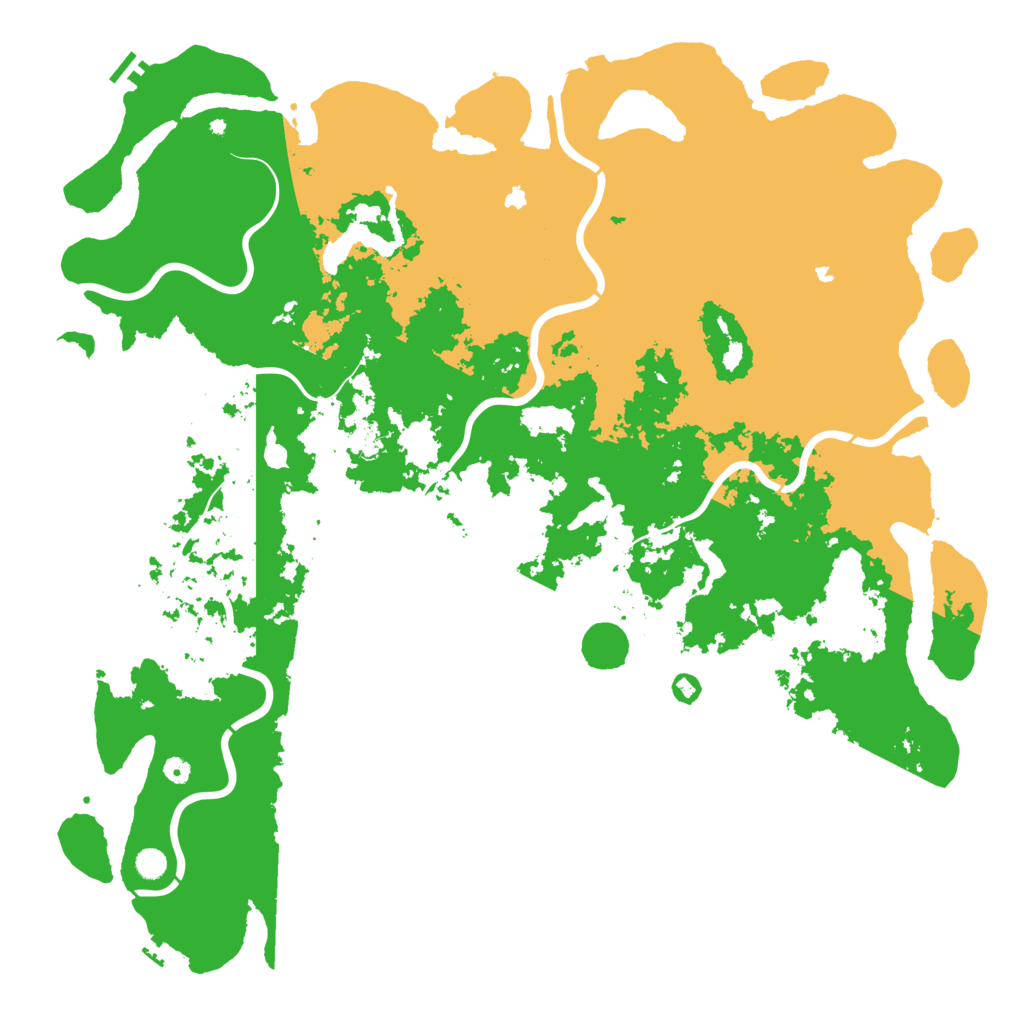 Biome Rust Map: Procedural Map, Size: 5800, Seed: 42336987