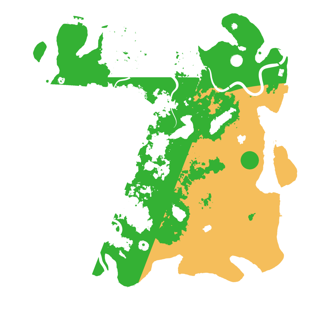 Biome Rust Map: Procedural Map, Size: 4500, Seed: 1686515375