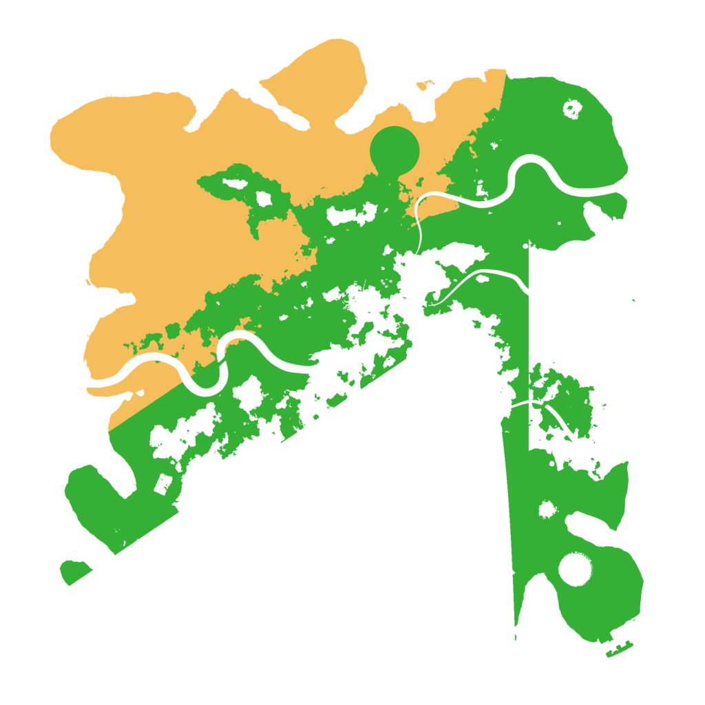 Biome Rust Map: Procedural Map, Size: 3750, Seed: 1105326098