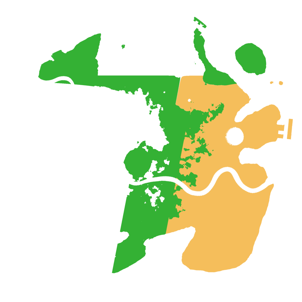 Biome Rust Map: Procedural Map, Size: 3000, Seed: 1448673568