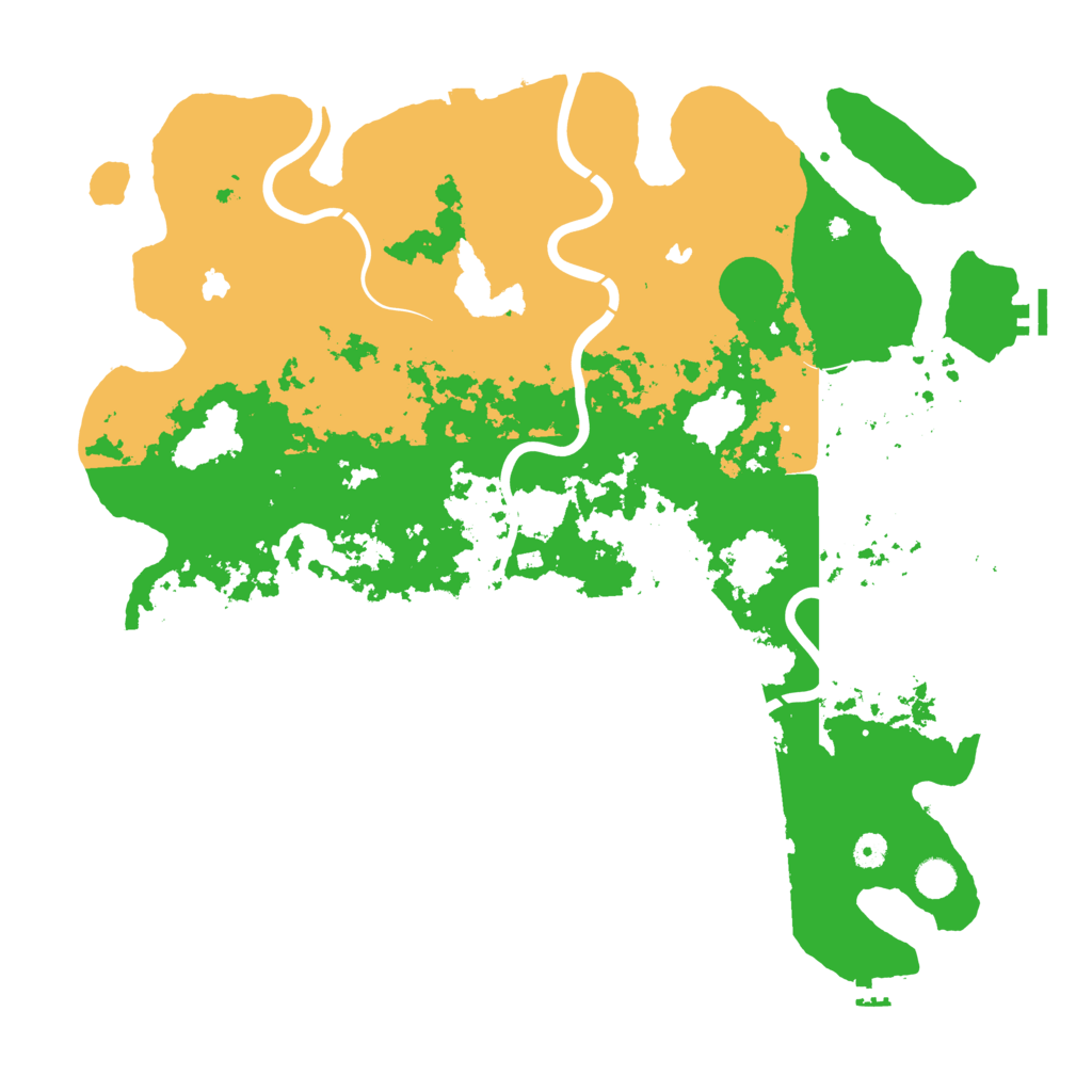 Biome Rust Map: Procedural Map, Size: 4750, Seed: 1469845743