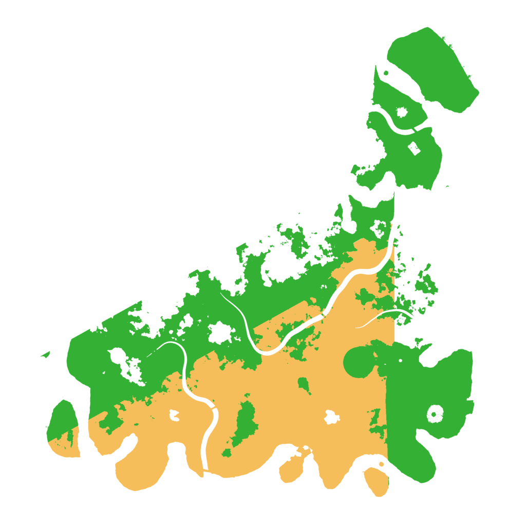 Biome Rust Map: Procedural Map, Size: 4500, Seed: 789456123
