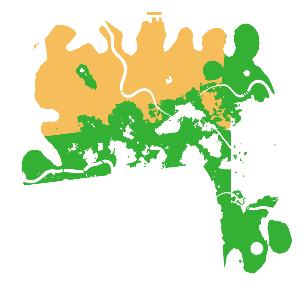 Biome Rust Map: Procedural Map, Size: 4250, Seed: 616006685