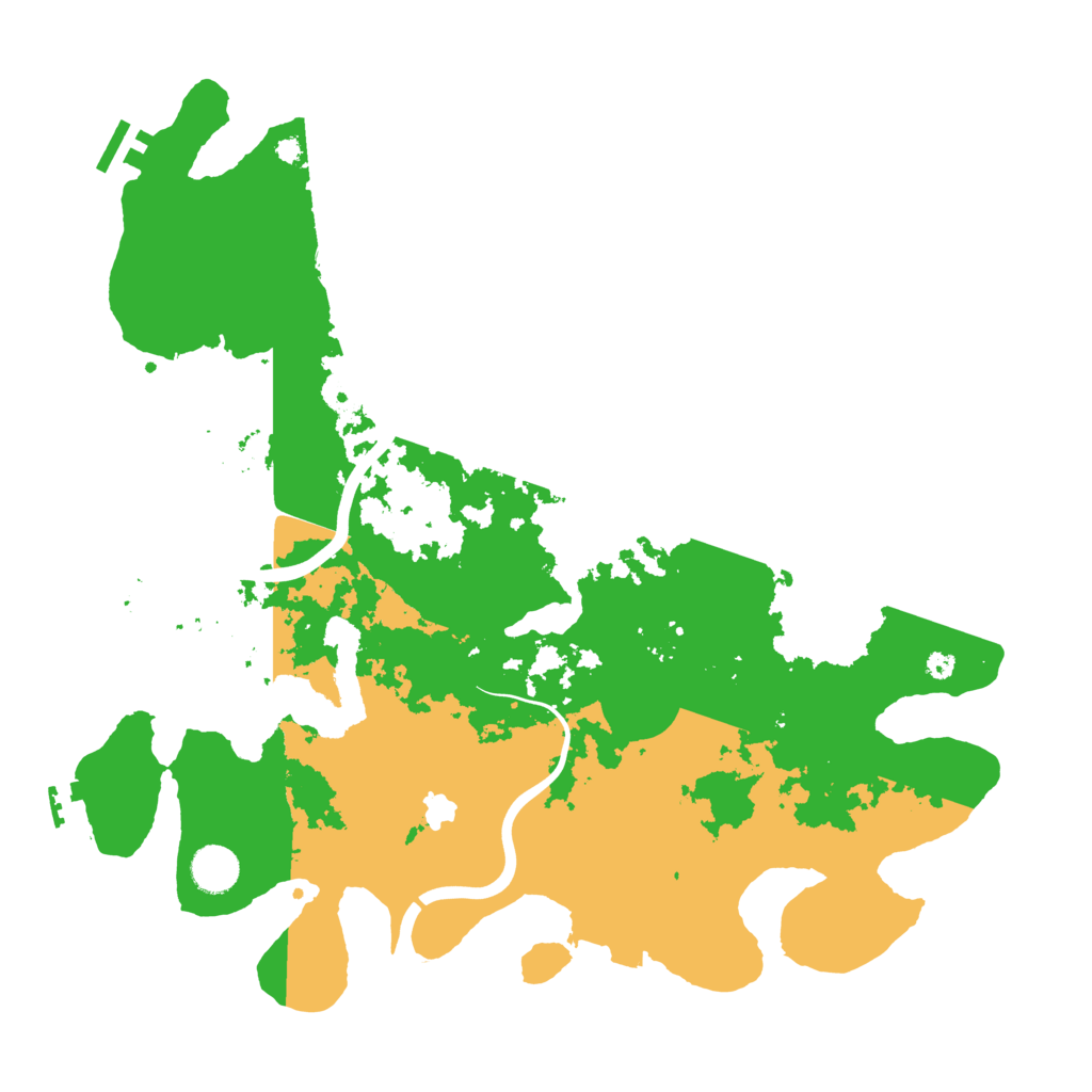 Biome Rust Map: Procedural Map, Size: 4000, Seed: 20414
