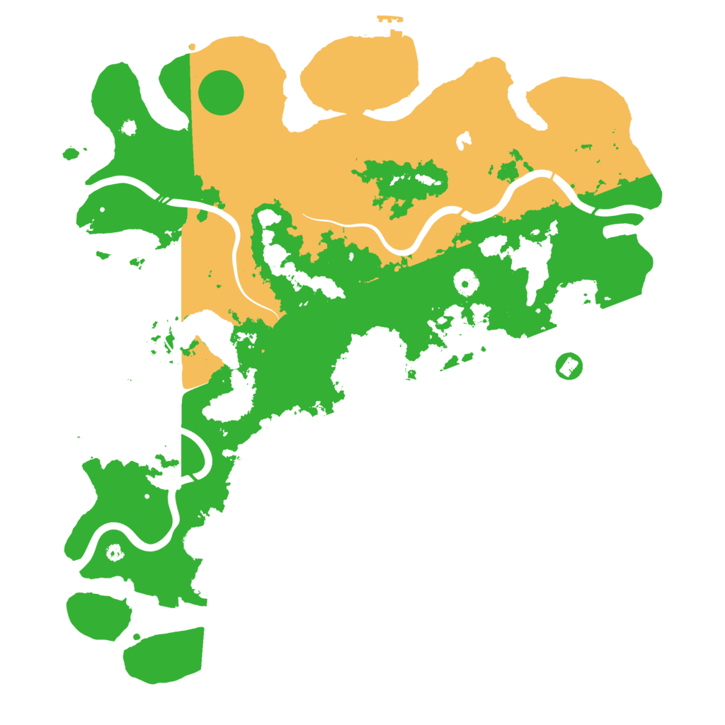 Biome Rust Map: Procedural Map, Size: 4250, Seed: 1615982733