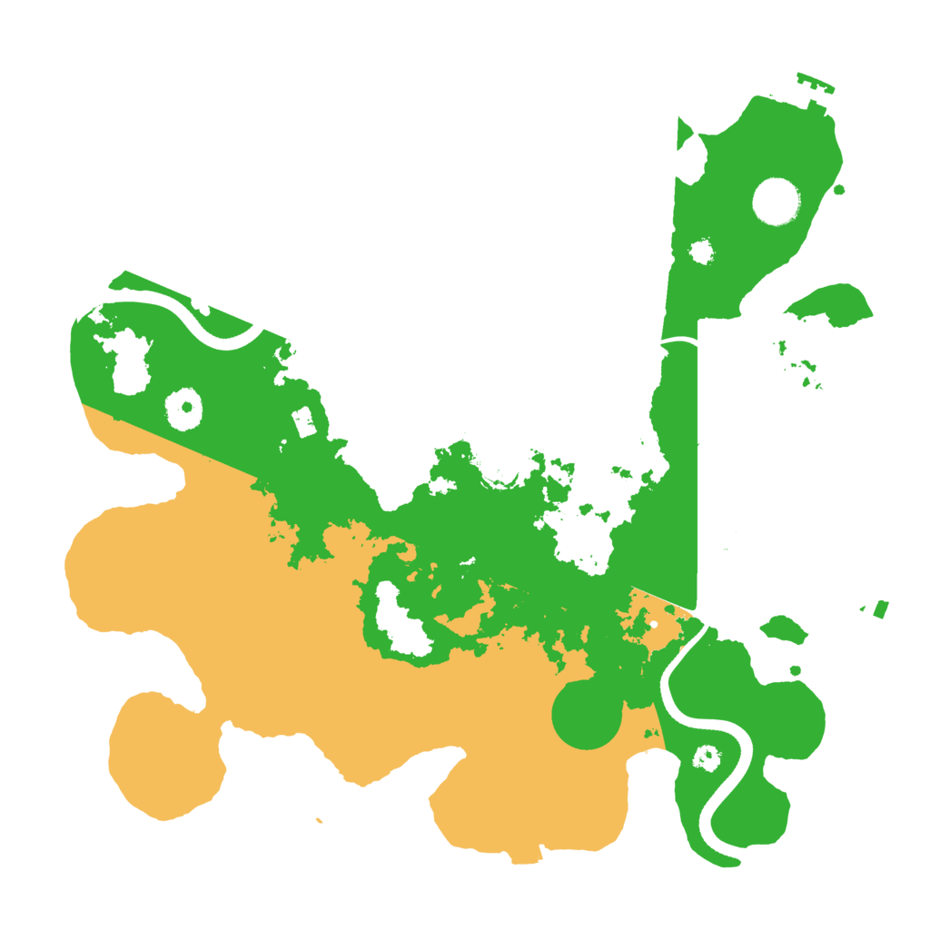 Biome Rust Map: Procedural Map, Size: 3500, Seed: 1084893024