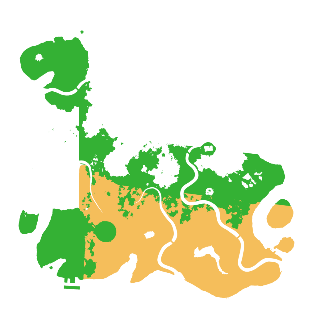 Biome Rust Map: Procedural Map, Size: 4000, Seed: 465819