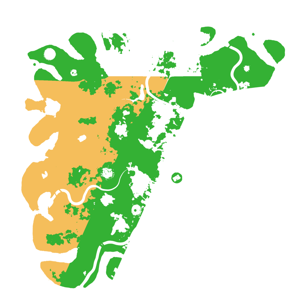 Biome Rust Map: Procedural Map, Size: 4550, Seed: 676476969