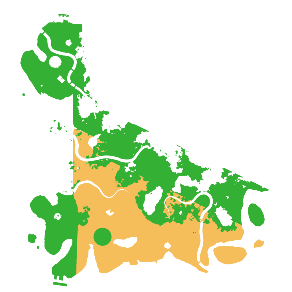 Biome Rust Map: Procedural Map, Size: 4300, Seed: 935316763