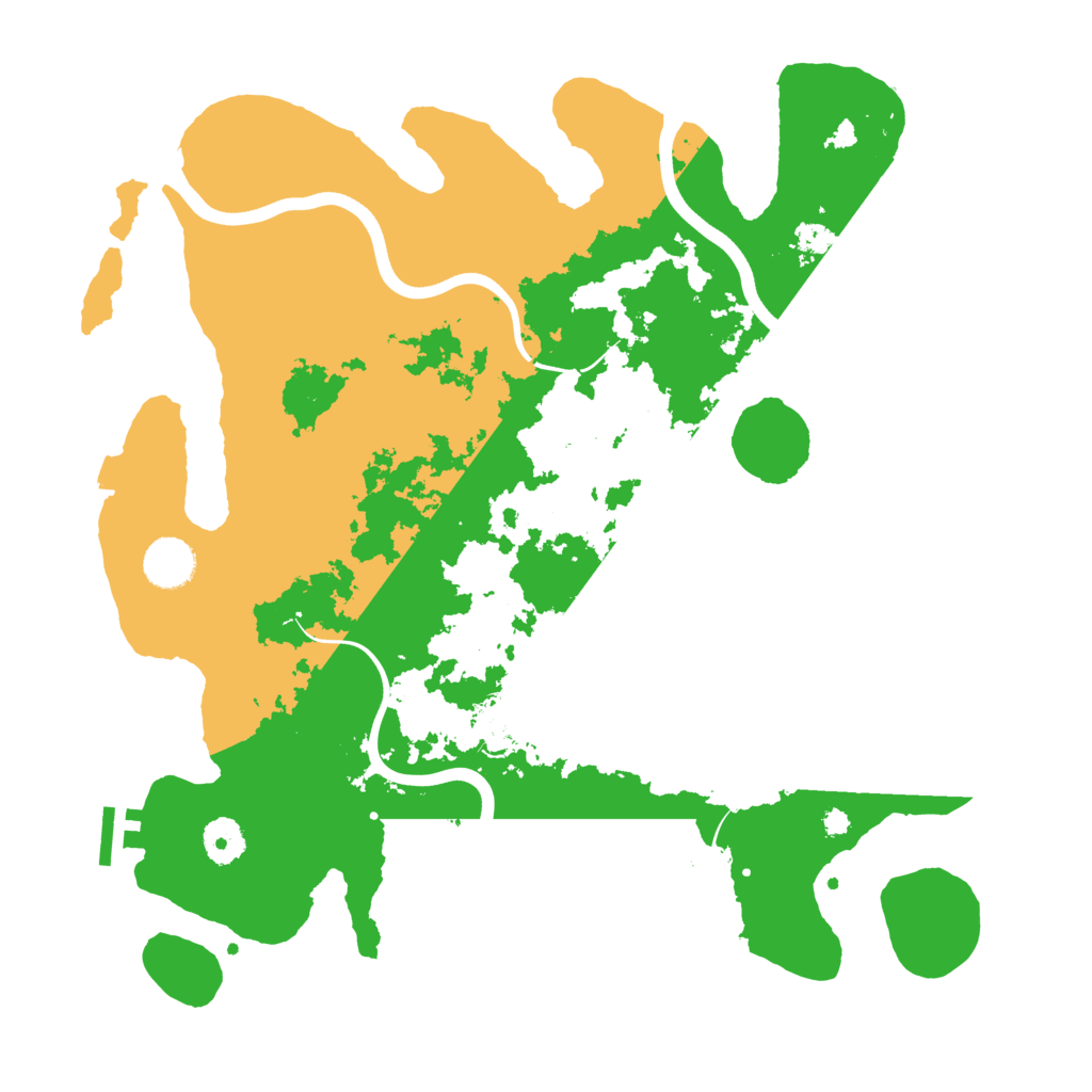 Biome Rust Map: Procedural Map, Size: 3750, Seed: 1808182211