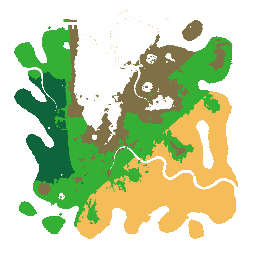 Biome Rust Map: Procedural Map, Size: 3750, Seed: 1337883756
