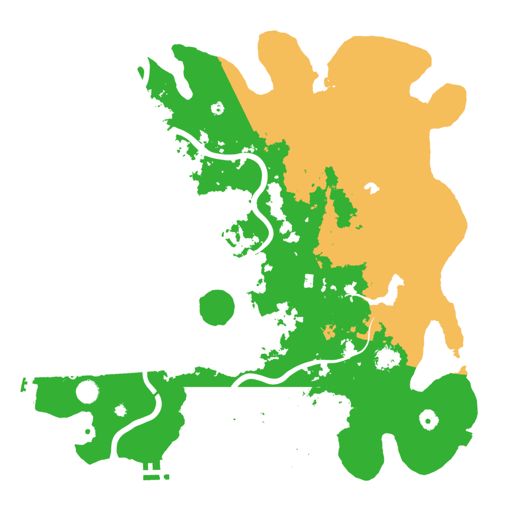 Biome Rust Map: Procedural Map, Size: 4000, Seed: 304404000