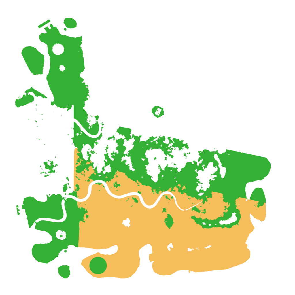 Biome Rust Map: Procedural Map, Size: 4500, Seed: 1440091039