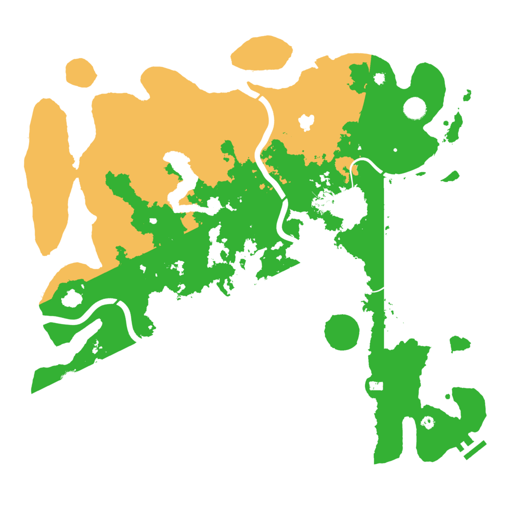 Biome Rust Map: Procedural Map, Size: 4000, Seed: 950938713