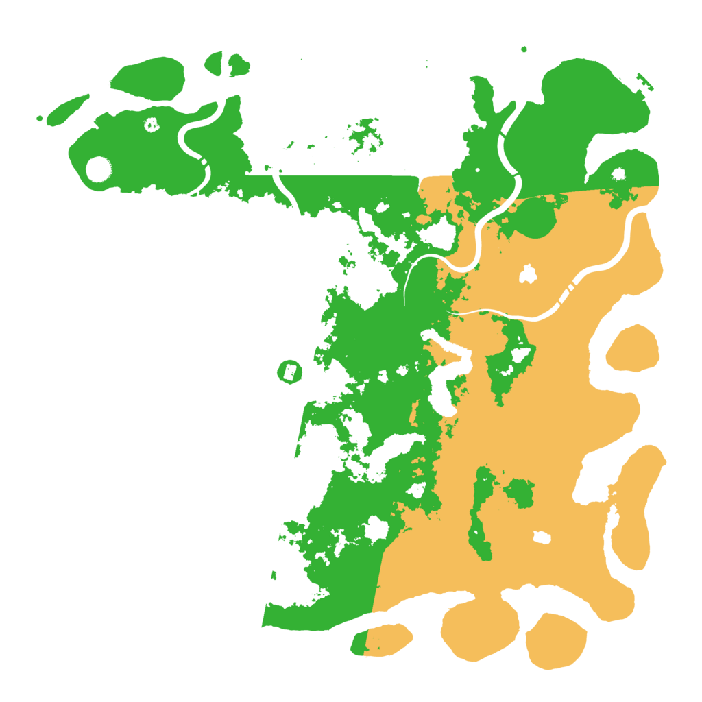 Biome Rust Map: Procedural Map, Size: 4800, Seed: 1537449931