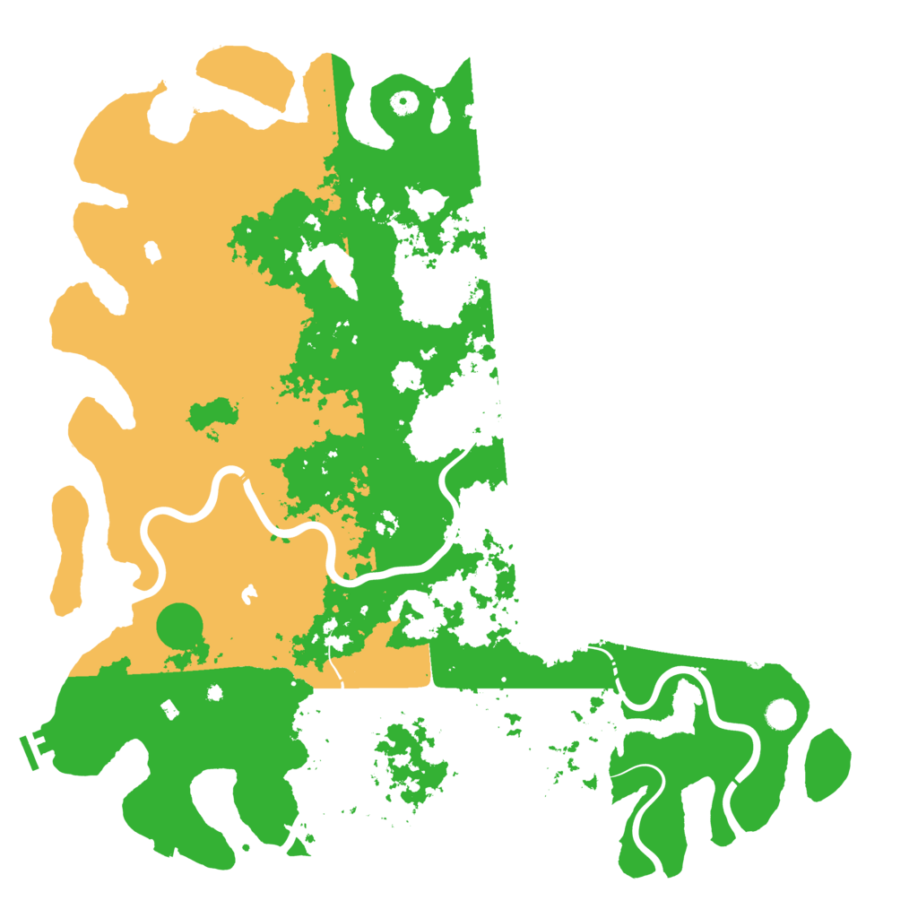 Biome Rust Map: Procedural Map, Size: 5200, Seed: 1049352626