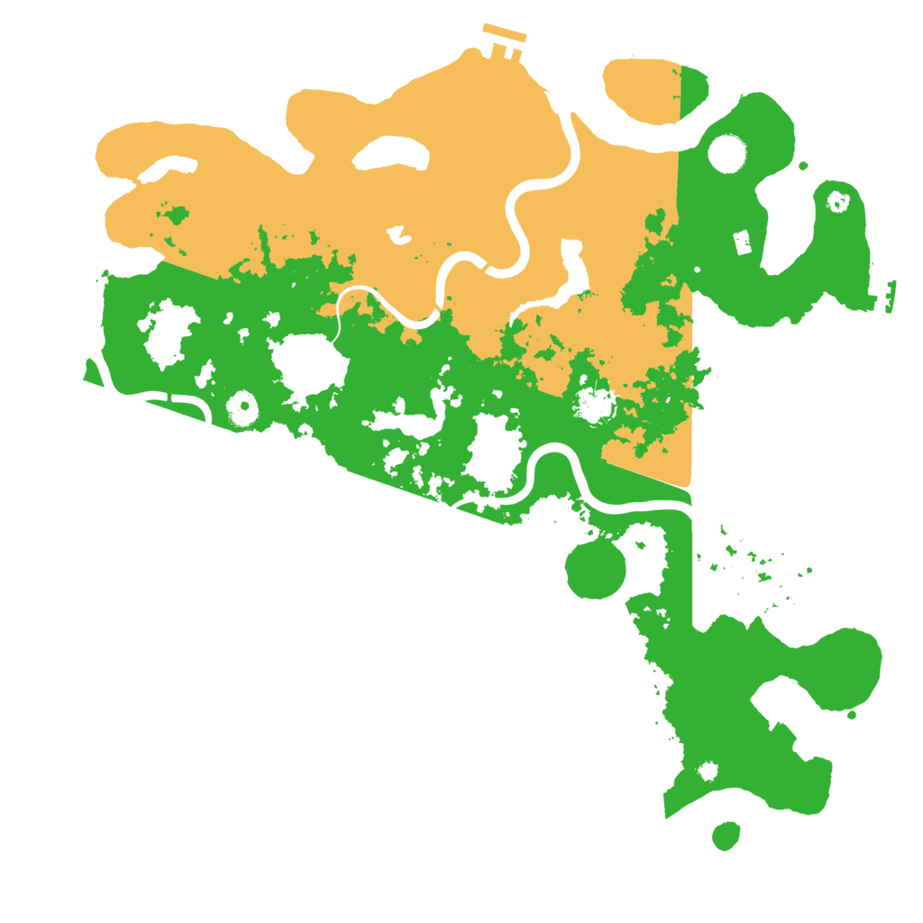 Biome Rust Map: Procedural Map, Size: 4250, Seed: 89414876