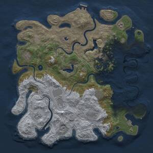 Thumbnail Rust Map: Procedural Map, Size: 4250, Seed: 89414876, 15 Monuments