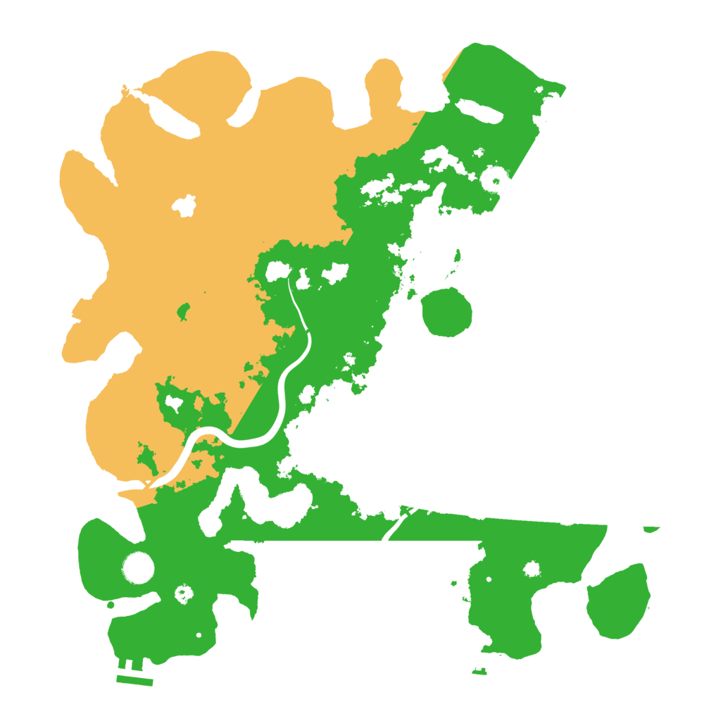 Biome Rust Map: Procedural Map, Size: 4000, Seed: 937639023