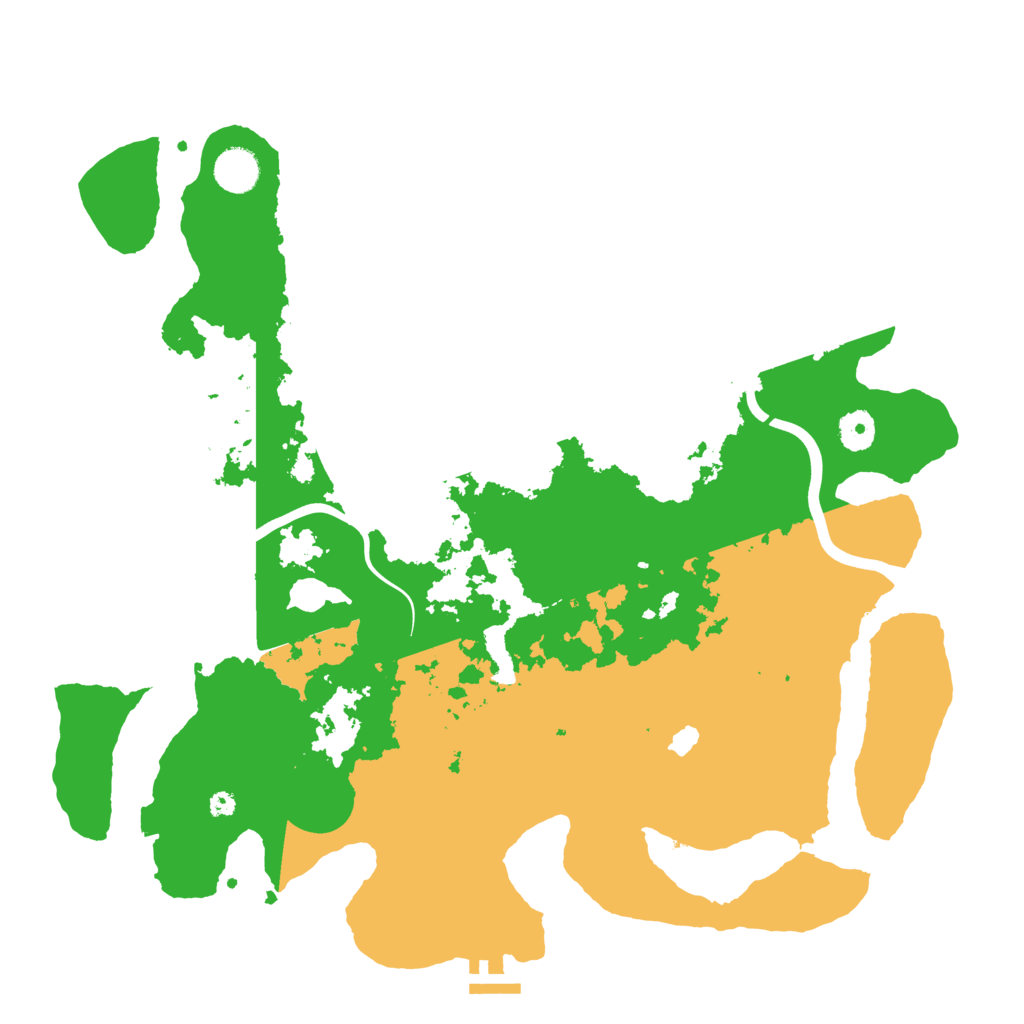Biome Rust Map: Procedural Map, Size: 4000, Seed: 127705810
